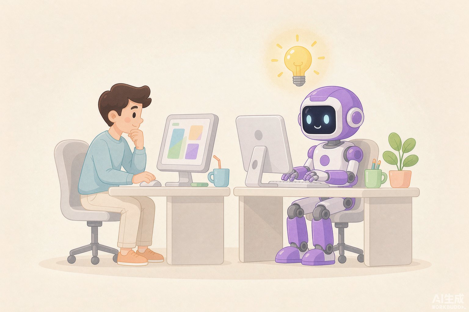 当 AI 搬进你的工位:打工人自救指南 | AI 三部曲③